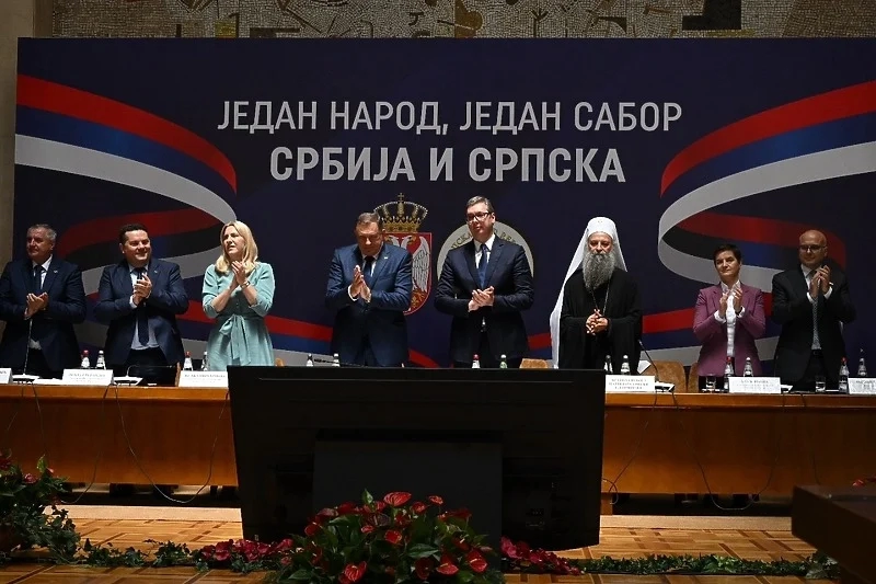 Ovo je tekst deklaracije usvojene na "svesrpskom saboru", sastoji se od 49 zaključaka
